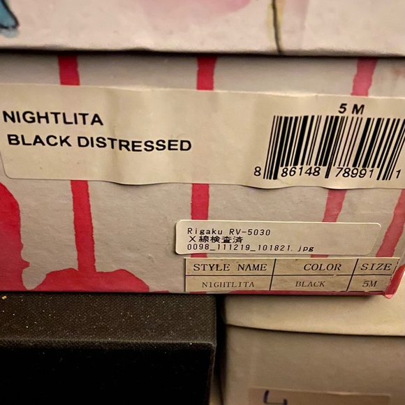 JEFFREY CAMPBELL 5/5.5/6 Night-Lita NIGHTLITA Heelless Lace Up Bootie - Picture 6 of 13